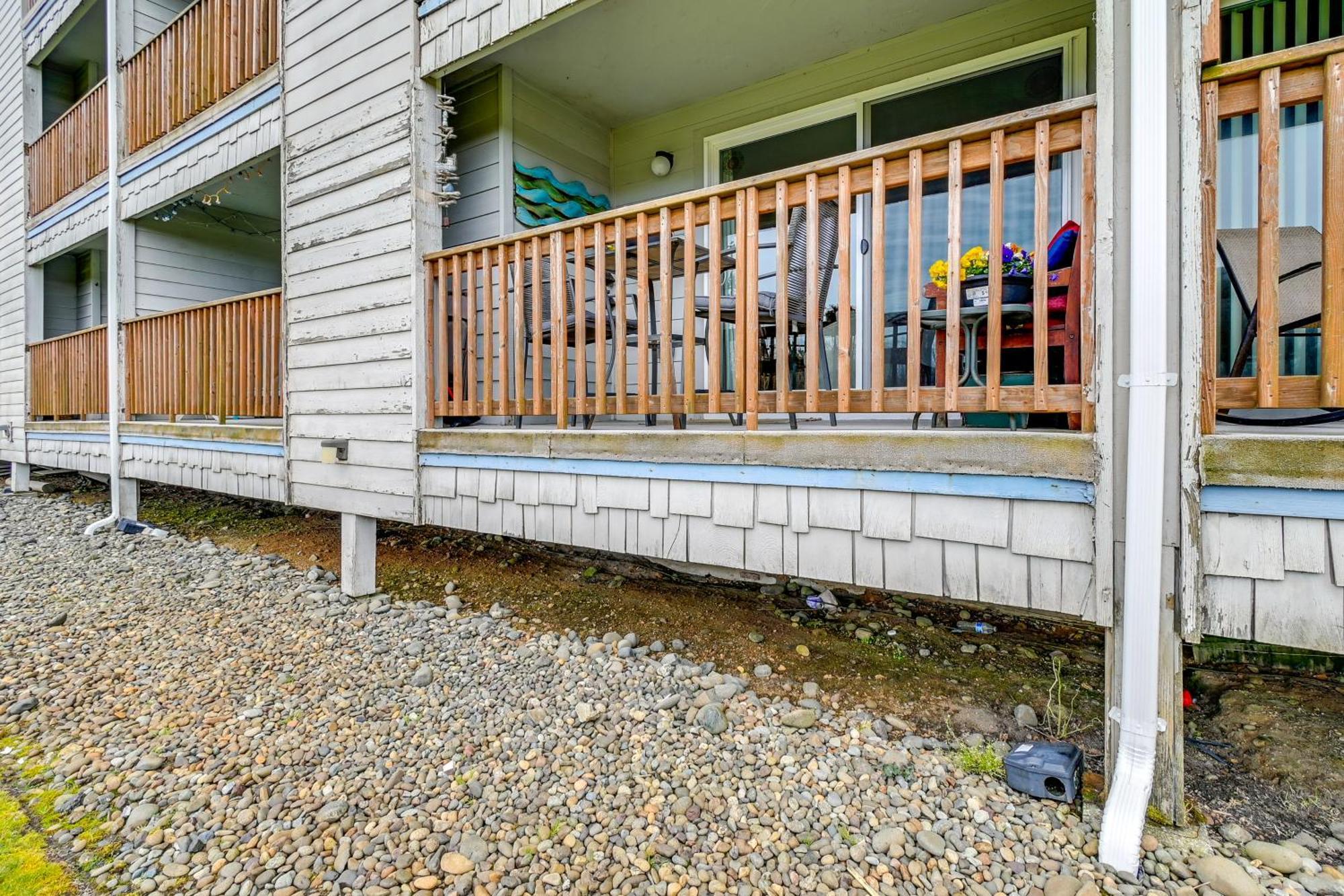 Ocean Shores Condo With Balcony Less Than 1 Mi To Beach! Eksteriør billede